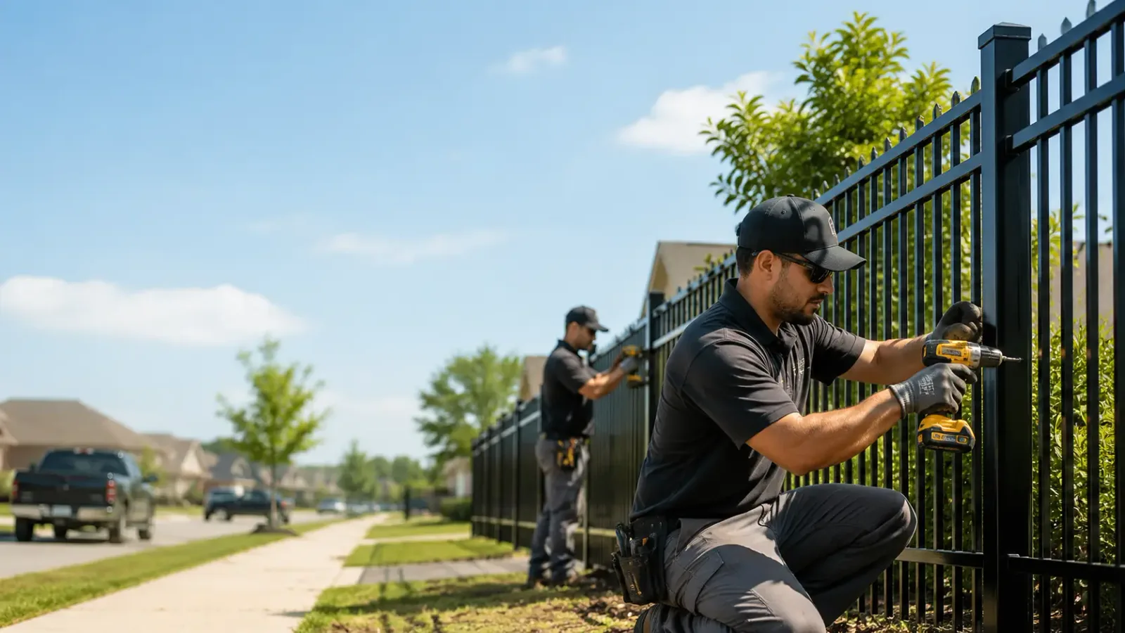 Metal Fence Installation in Caledonia, NY
